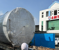 Bàn giao lô hàng bồn chứa công nghiệp 58 khối cho khách hàng đúng tiến độ
