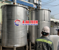 Bồn khuấy phụ gia 5000 lít - Giải pháp trộn hiệu quả cho sản xuất công nghiệp