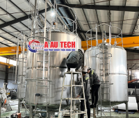 Bồn khuấy thực phẩm 8000 lít là gì? Cấu tạo, đặc điểm và lý do nên dùng inox