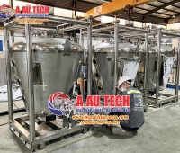 Bồn khuấy thực phẩm motor dưới đáy bồn – Giải pháp khuấy trộn tối ưu cho ngành thực phẩm