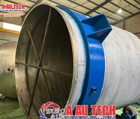 Khám phá thiết kế bồn chứa giải nhiệt sơn 9000 lít