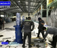 Dự án máy khuấy trộn bồn bể công nghiệp