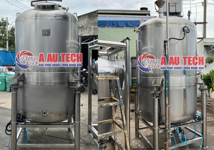 Bồn chứa định lượng 1500 lít-Giải pháp lưu trữ cấp liệu chính xác cho sản xuất công nghiệp