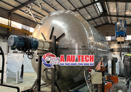 Bồn khuấy gia nhiệt 18 khối – Giải pháp khuấy trộn & gia nhiệt tối ưu cho sản xuất công nghiệp