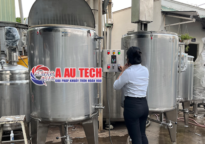 Bồn khuấy thực phẩm 500 lít giải pháp khuấy trộn thực phẩm an toàn và hiệu quả