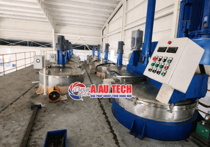 Dây chuyền sản xuất sơn công nghiệp – Giải pháp tối ưu hóa hiệu suất và chất lượng