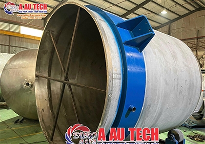 Khám phá thiết kế bồn chứa giải nhiệt sơn 9000 lít