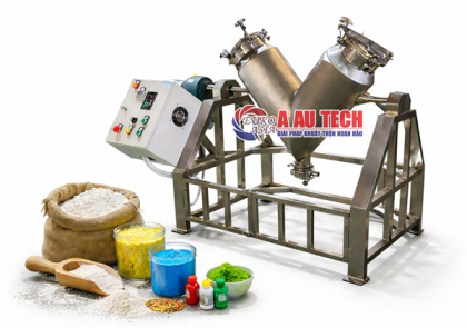 Máy Trộn Bột Hình Chữ V – Giải Pháp Trộn Bột Khô Đồng Đều, Hiệu Quả Cao Cho Doanh Nghiệp