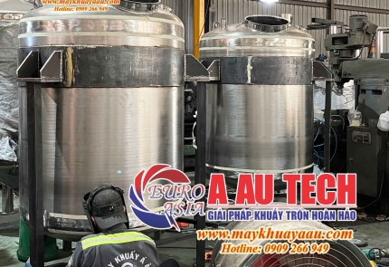 Thiết kế và gia công bồn khuấy hóa chất 1000-5000L