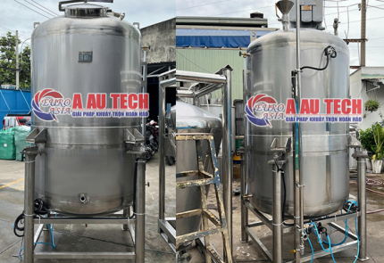 Bồn chứa định lượng 1500 lít-Giải pháp lưu trữ cấp liệu chính xác cho sản xuất công nghiệp