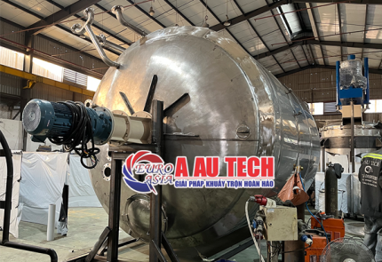 Bồn khuấy gia nhiệt 18 khối – Giải pháp khuấy trộn & gia nhiệt tối ưu cho sản xuất công nghiệp