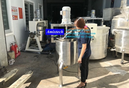 Bồn nấu có cánh khuấy 50 lít