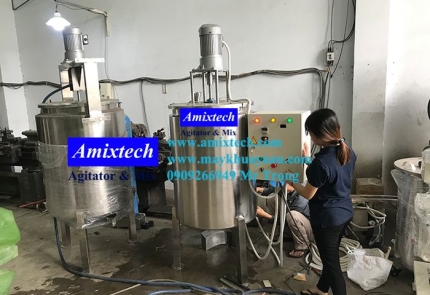 Bồn khuấy gia nhiệt caramen 200 lít