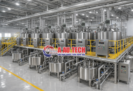 Bồn Khuấy Trộn Gia Vị – Giải Pháp Tối Ưu Cho Sản Xuất Nước Tương, Nước Mắm, Tương Ớt, Nước Lẩu