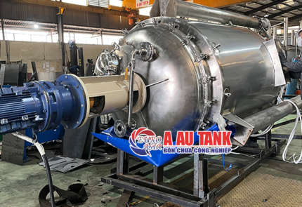 Bồn khuấy keo gia nhiệt hút chân không 1500L – Giải pháp tối ưu cho sản xuất công nghiệp