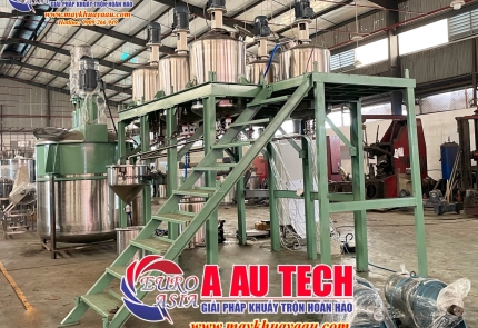 Bồn Khuấy Phụ Gia Sơn - Giải Pháp Tối Ưu Cho Ngành Sơn Phủ