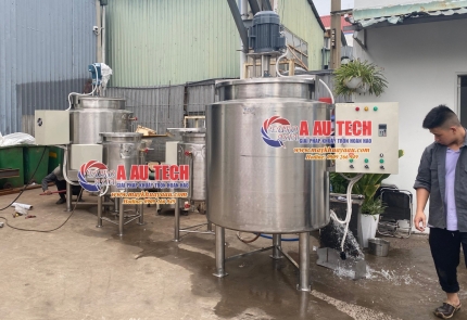 Bồn khuấy sản xuất syrup công nghiệp