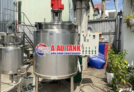 Bồn nhũ hóa gia nhiệt 500 lít-Lựa chọn hàng đầu cho doanh nghiệp mỹ phẩm
