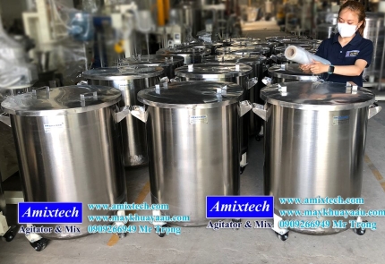 Bồn chứa 50 lít có van xả liệu