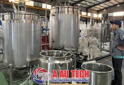 Ưu điểm vượt trội của bồn khuấy thực phẩm gia nhiệt – Tối ưu hiệu suất sản xuất