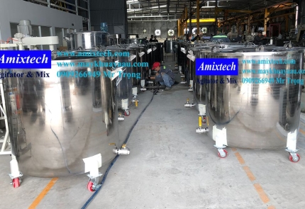 Gia công bồn inox, bồn công nghiệp