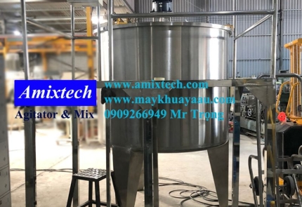  Cấu tạo bồn khuấy chất tẩy rửa 1000 lít