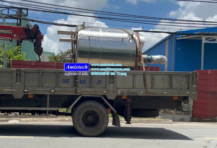Bồn khuấy gia nhiệt phân bón 3000 lít