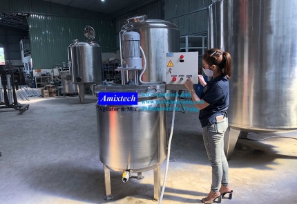 Bồn khuấy giải nhiệt 2 lớp