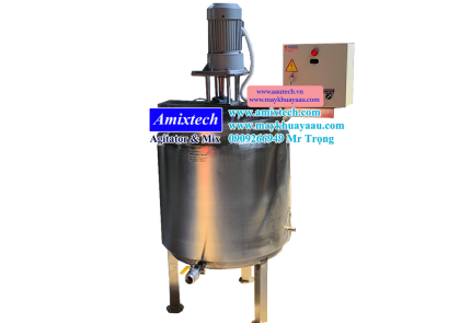 Bồn khuấy giải nhiệt thực phẩm 2 lớp