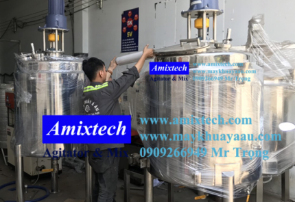 Bồn khuấy trộn gia nhiệt thực phẩm