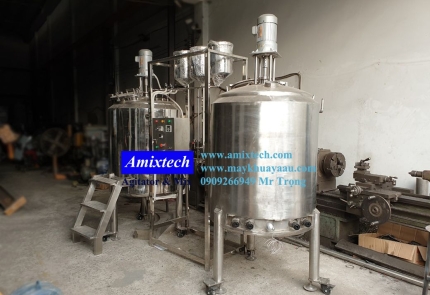  Cấu tạo bồn khuấy gia nhiệt 3 lớp