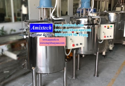  Bồn khuấy gia nhiệt thực phẩm 100 lít