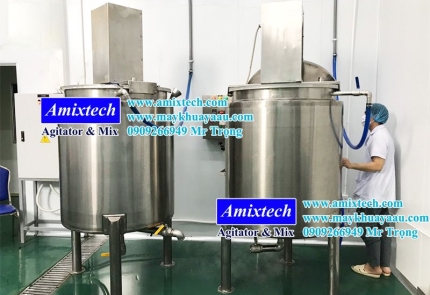 Nồi nấu có cánh khuấy 100 lít