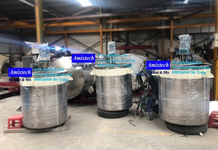 Bồn khuấy hóa chất lắp sàn thao tác
