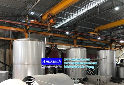Máy sản xuất nước rửa tay