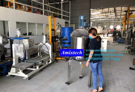 Bồn khuấy trộn inox 100 lít