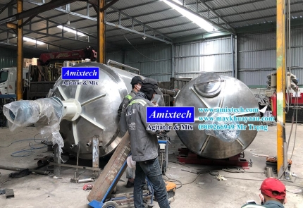Bồn khuấy công nghiệp 10 tấn