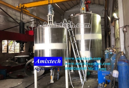 Bồn khuấy inox 2000 lít