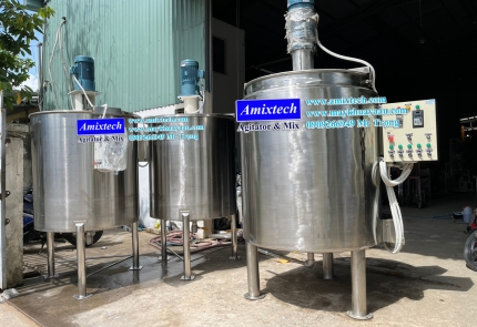 Bồn khuấy inox 1000L, 2000L, 3000L
