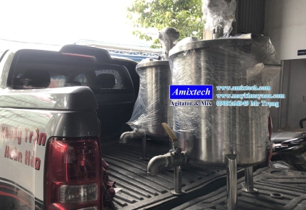Bồn khuấy trộn khí nén 100 lít