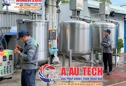 Bồn khuấy thực phẩm công nghiệp 500 lit