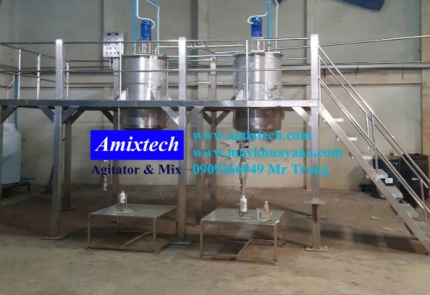 Bồn khuấy thuốc trừ sâu