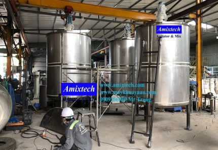 Bồn khuấy trộn công nghiệp 3000 lít