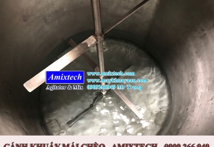 Các loại cánh khuấy hóa chất