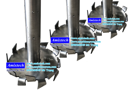 Cánh khuấy phân tán inox 304
