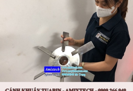 Hướng dẫn chọn cánh khuấy trộn phù hợp với nguyên liệu.