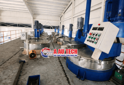 Dây chuyền sản xuất sơn công nghiệp – Giải pháp tối ưu hóa hiệu suất và chất lượng