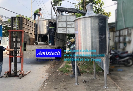 Giao hàng bồn khuấy 1000 lít đi Đồng Nai