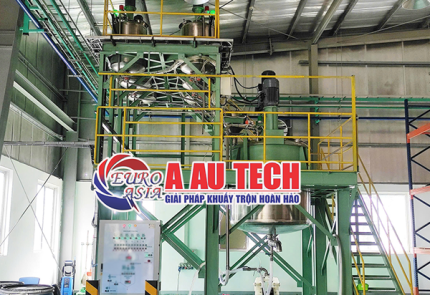 Hệ thống bồn khuấy sơn phụ gia-Giải pháp tối ưu cho ngành sơn và hóa chất