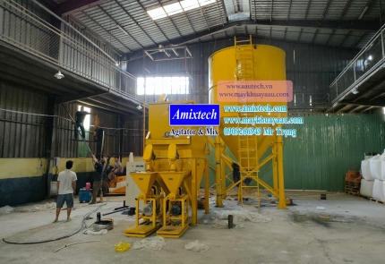 Hệ thống sản xuất xi măng trong xây dựng